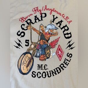 Born Fly Graphic Polo Shirt - Tan